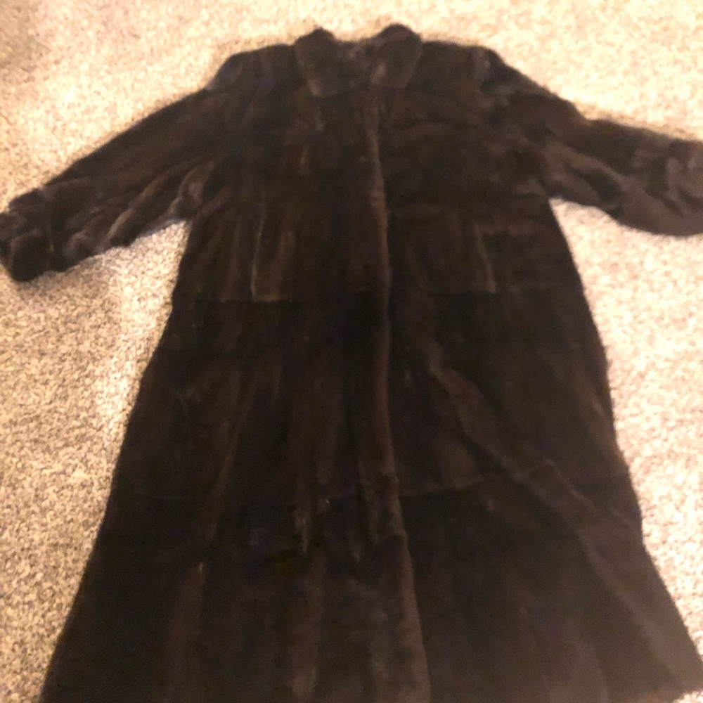 Ranch Mink full length coat verified by NAFA